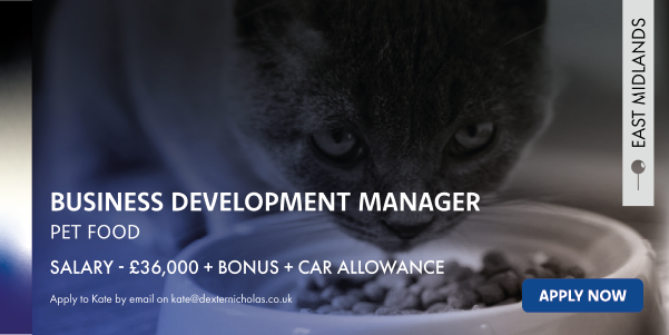 Business Development Manager - Pet Food - Kent