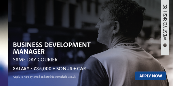 Business Development Manager - Same Day Courier Services - Yorkshire