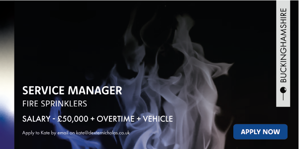 Service Manager - Fire Sprinklers - Buckinghamshire